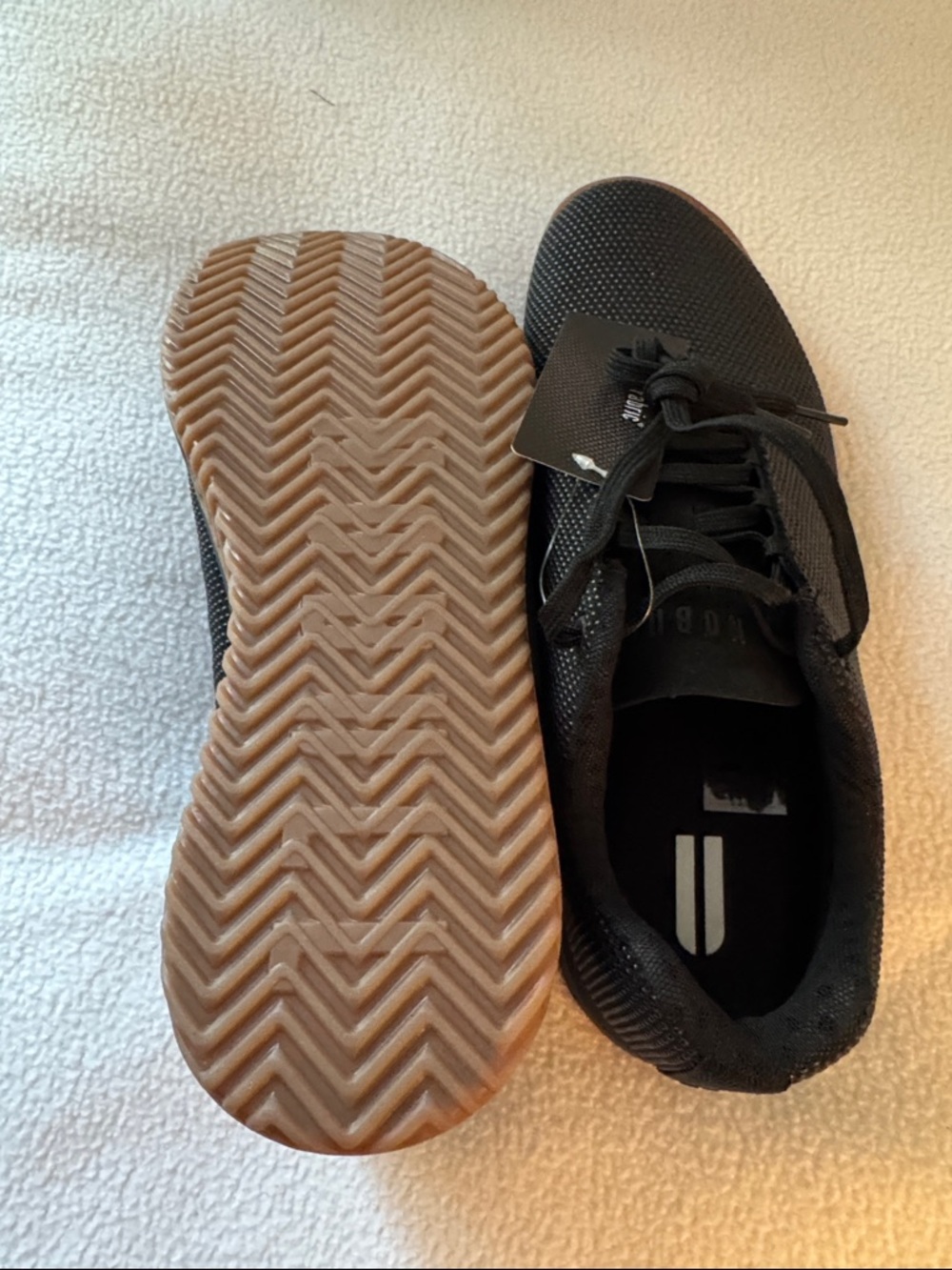 NOBULL Outwork Edge Trainers – Black / Gum Sole – New With Tags size 11 - Picture 3 of 6